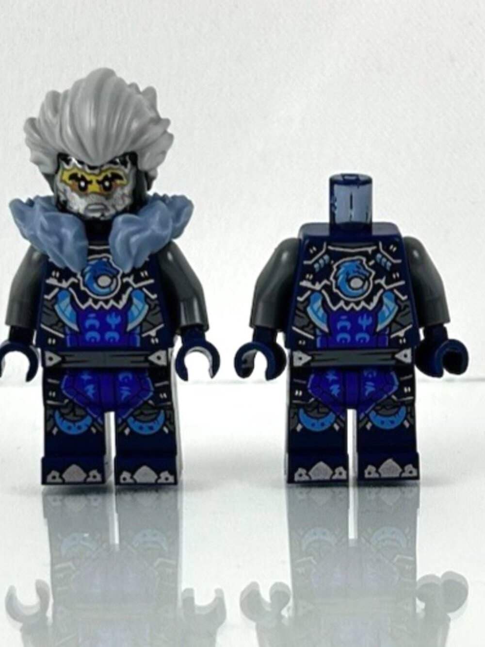 Lego Ninjago Cinder Minifigure njo861 71813 Wolf Mask Warrior & Body